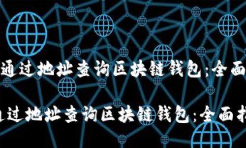 《如何通过地址查询区块链钱包：全面指南》

如何通过地址查询区块链钱包：全面指南