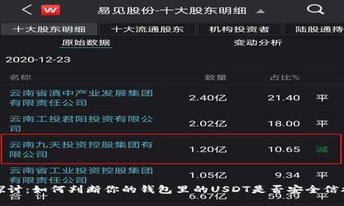深入探讨：如何判断你的钱包里的USDT是否安全信誉良好