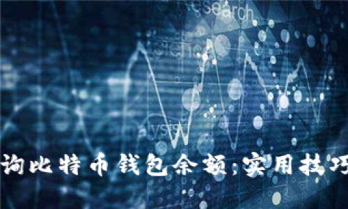 如何高效查询比特币钱包余额：实用技巧与工具指南