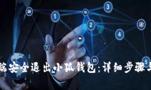 如何在PC端安全退出小狐钱包：详细步骤与注意事项